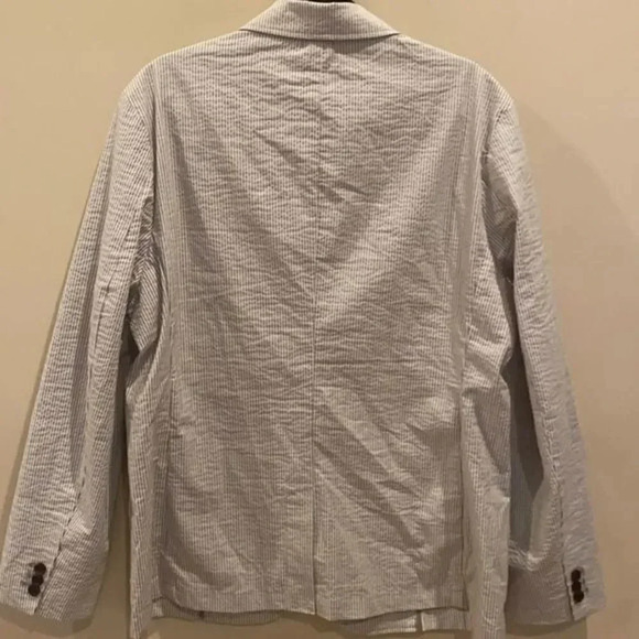 Goodfellow & Co Men's Striped Standard Fit Seersucker Kenwood Blazer - Picture 3 of 8